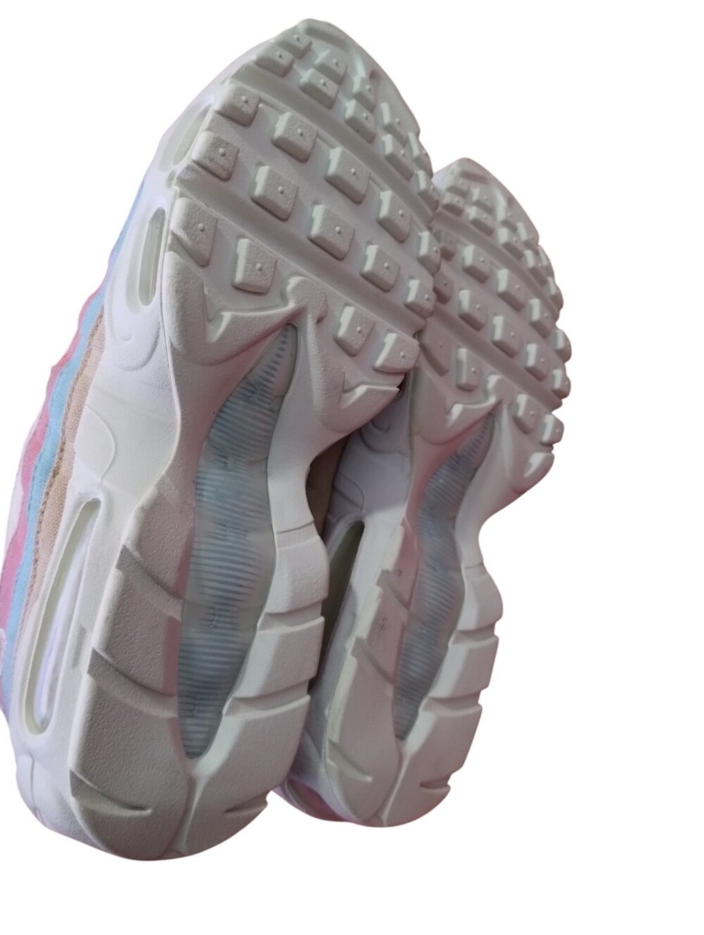 Nike Air Max 95 QS Plant Color Pack Crimson Tint Cream Women's 8 Lace Up - Picture 6 of 6